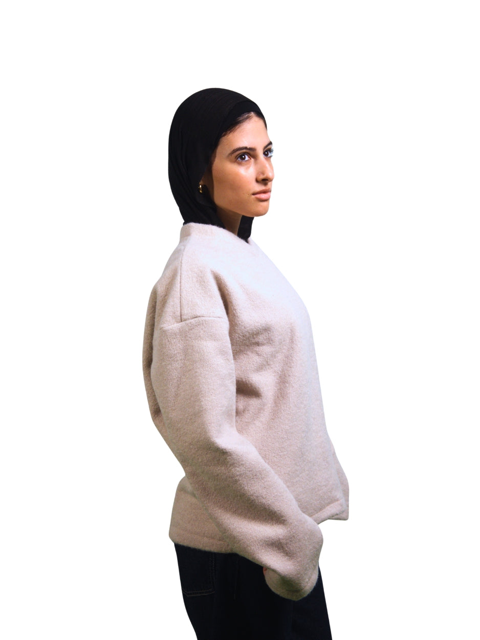 V Neck Sweatshirt