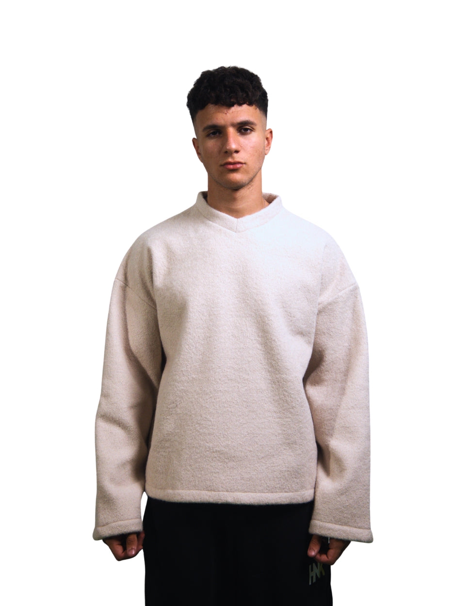 V Neck Sweatshirt